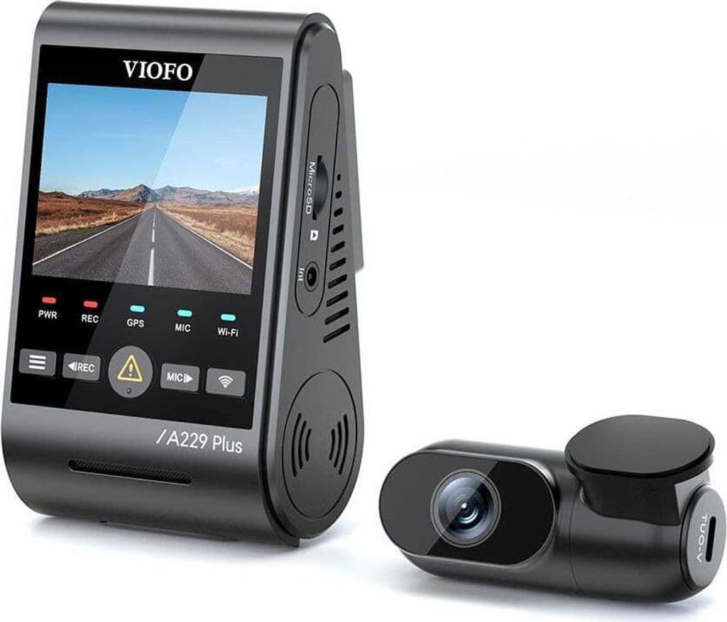 VIOFO A229 Plus Dual Channel 2K GPS Dash Cam - image 1