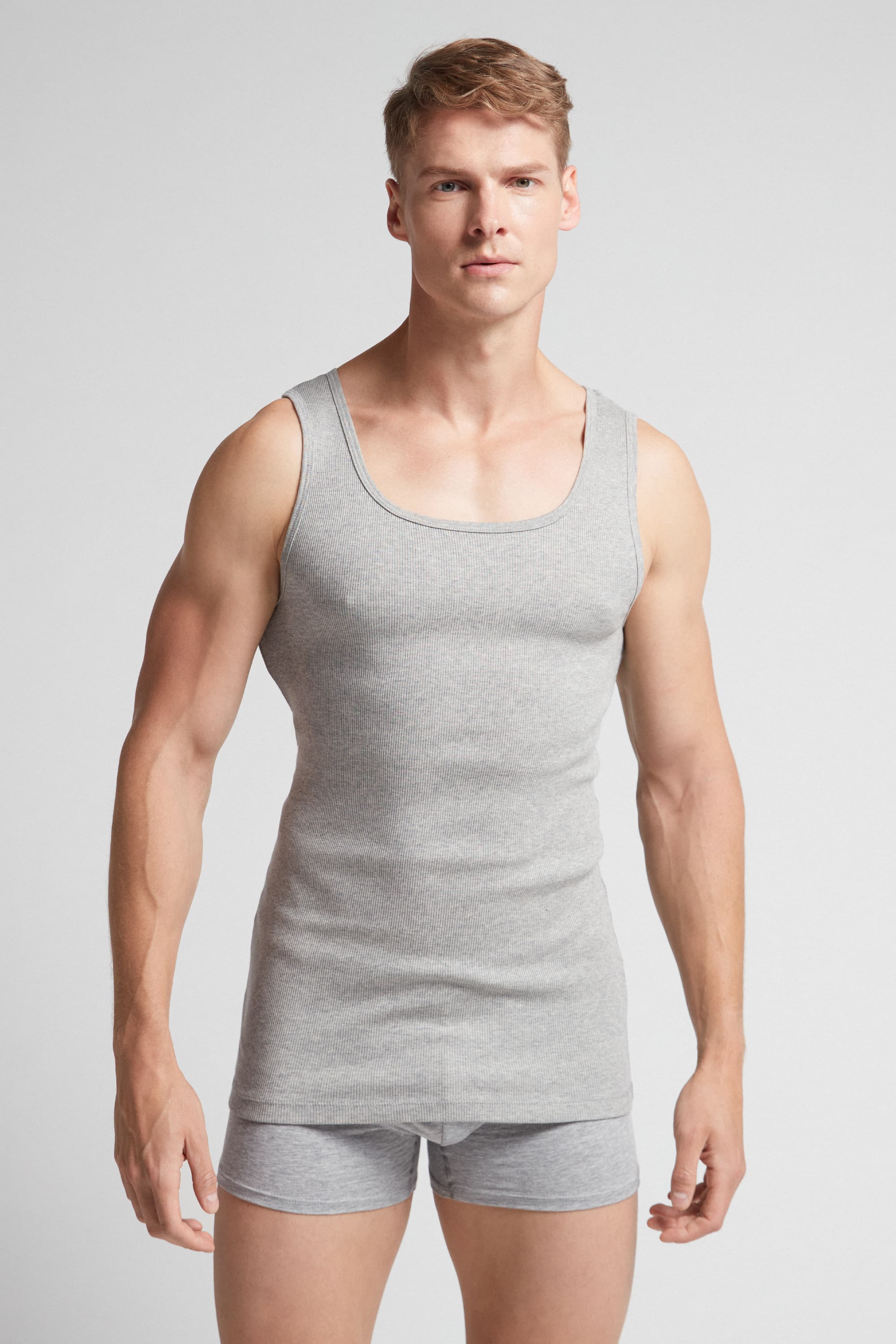 Майка в Рубчик из Хлопка Superior - image 1