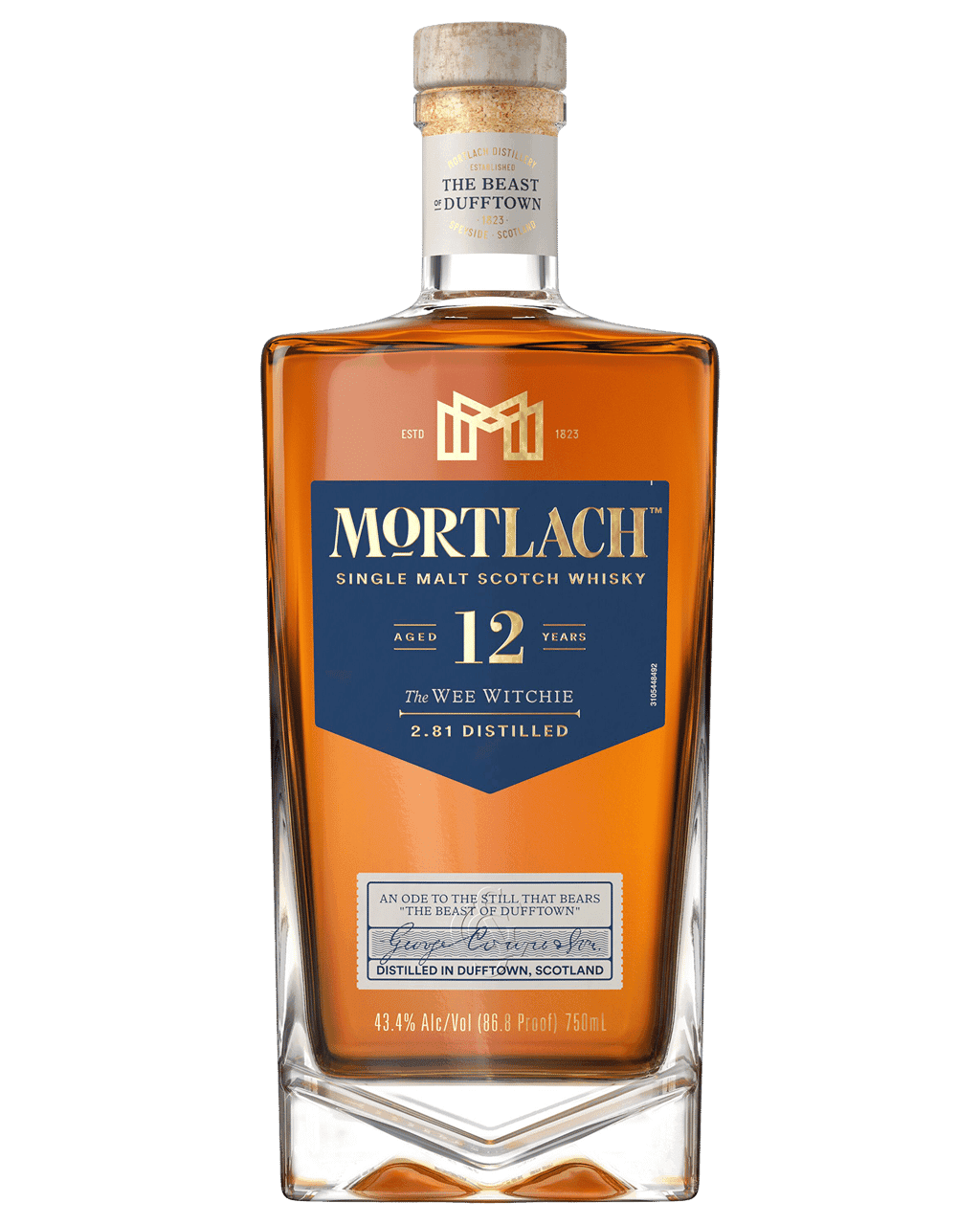 Mortlach The Wee Witchie 12 Year Old Single Malt Scotch Whisky 750mL - image 1