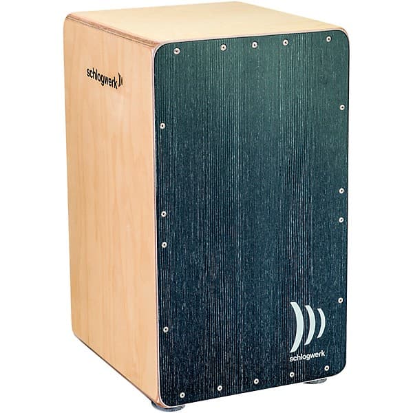 Schlagwerk Precise OS Series Cajon Black Silver - image 1