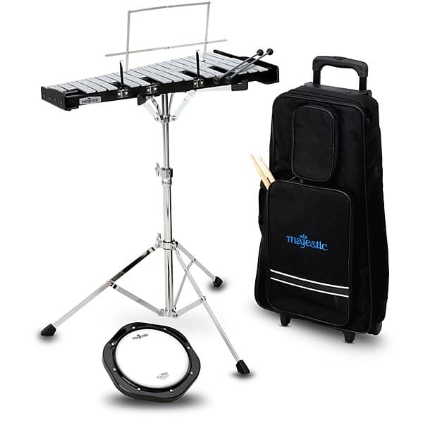 Majestic Bell and Practice Pad Kit With Rolling Cart - image 1