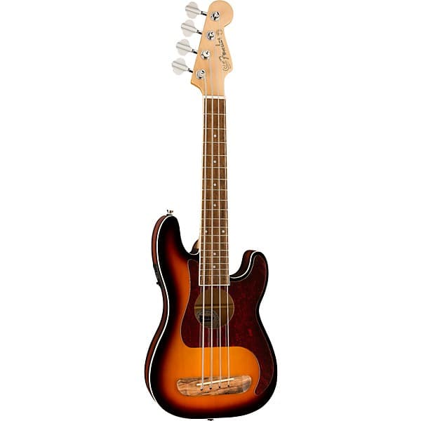 Fender Fullerton Precision Bass Acoustic-Electric Ukulele - 3-Color Sunburst - image 1