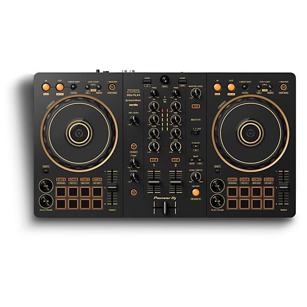 Pioneer DJ DDJ-FLX4-N 2-Channel DJ Controller - Gold - image 1