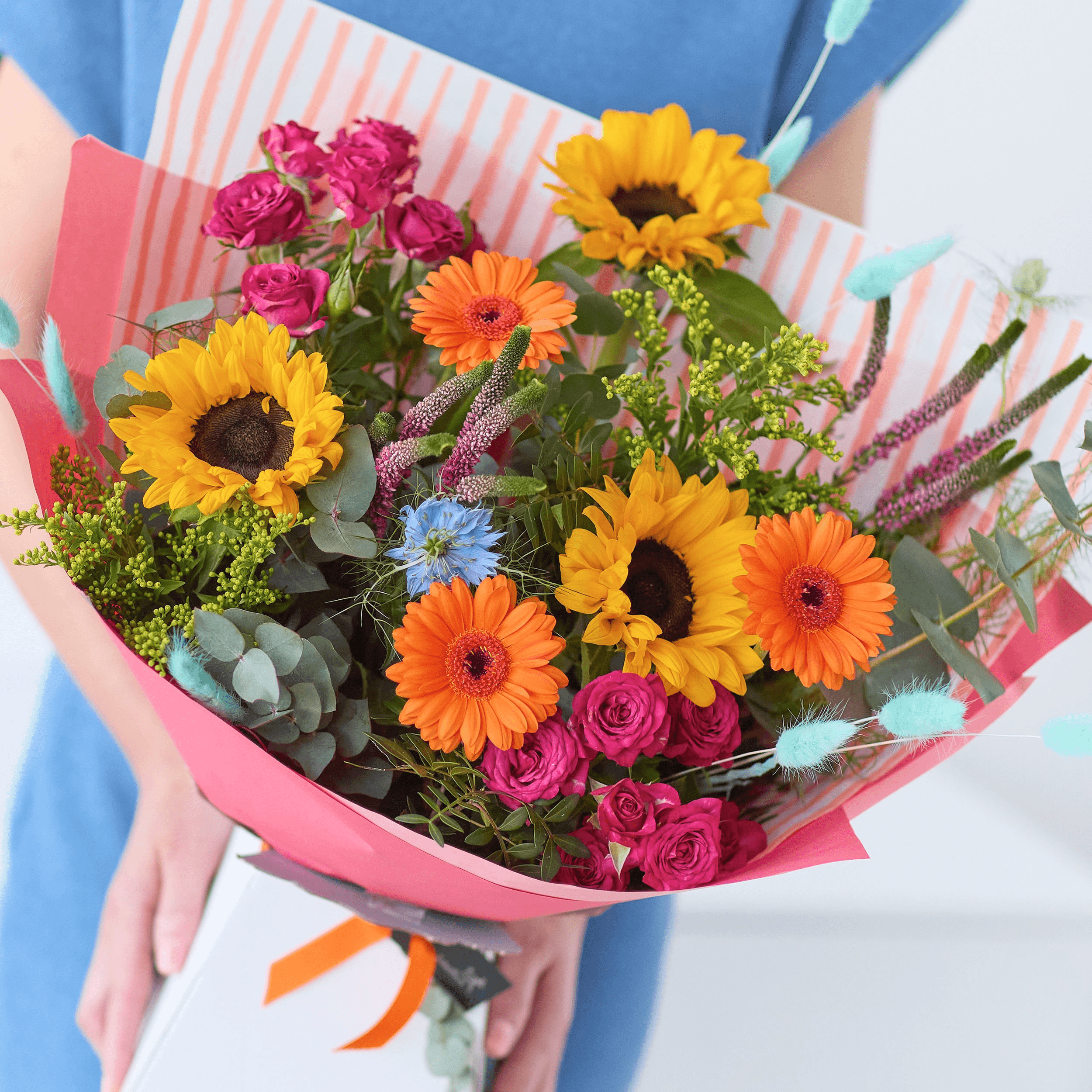 Trending Summer Bouquet with Sunflowers - image 1