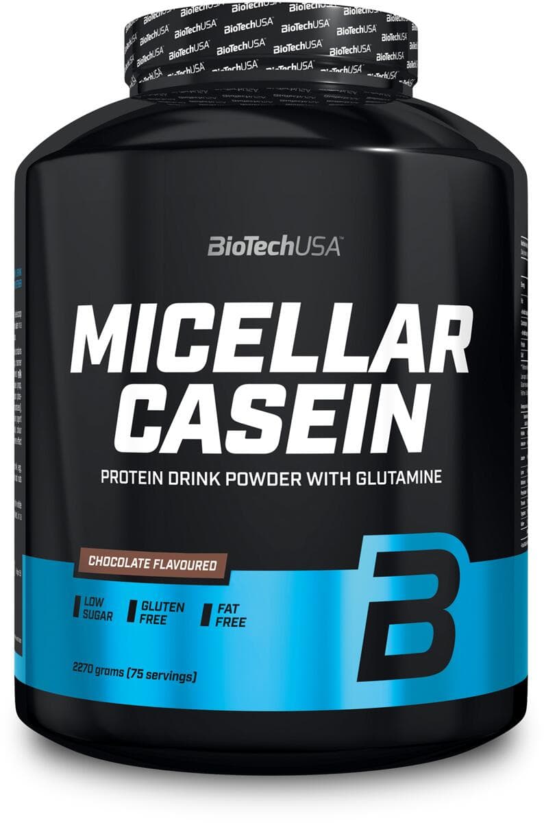BioTech USA Micellar Casein, 2270 g Dose, Chocolate - image 1