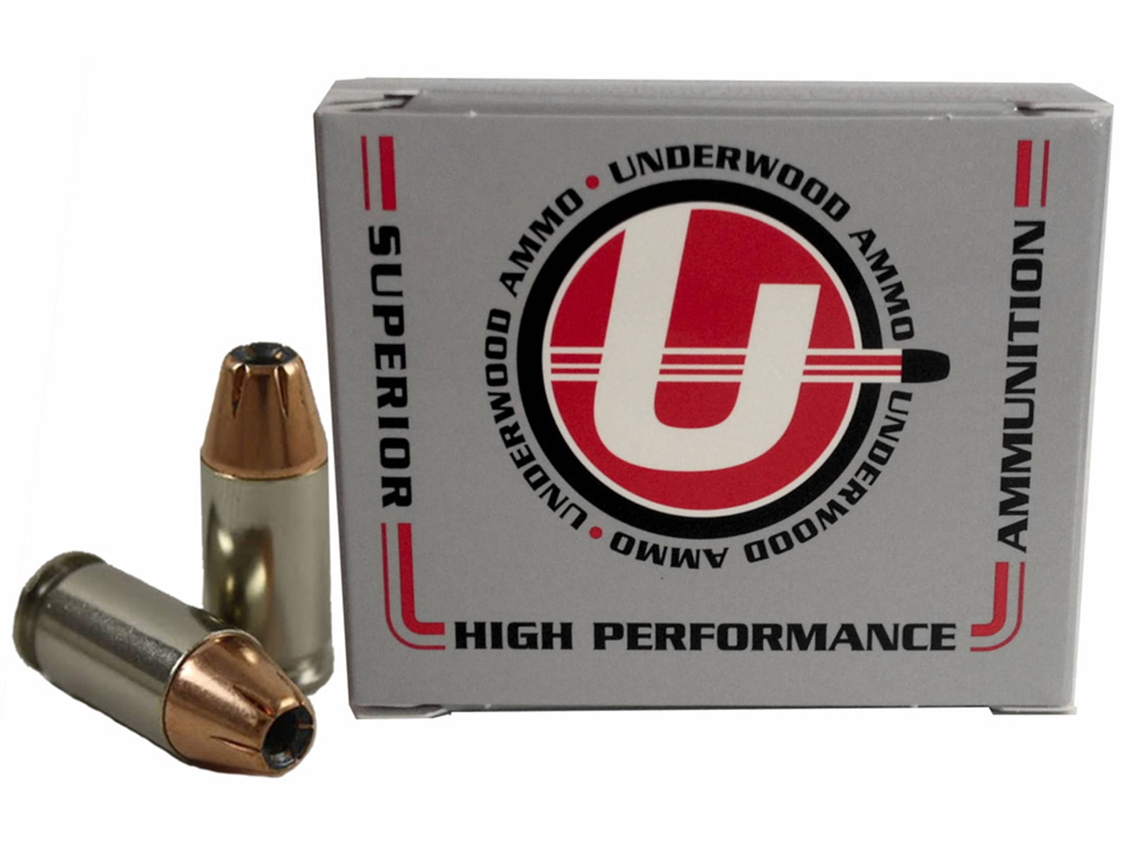Underwood 380 ACP +P Ammo 90 Grain Hornady XTP Jacketed Hollow Point Box of 20 - image 1