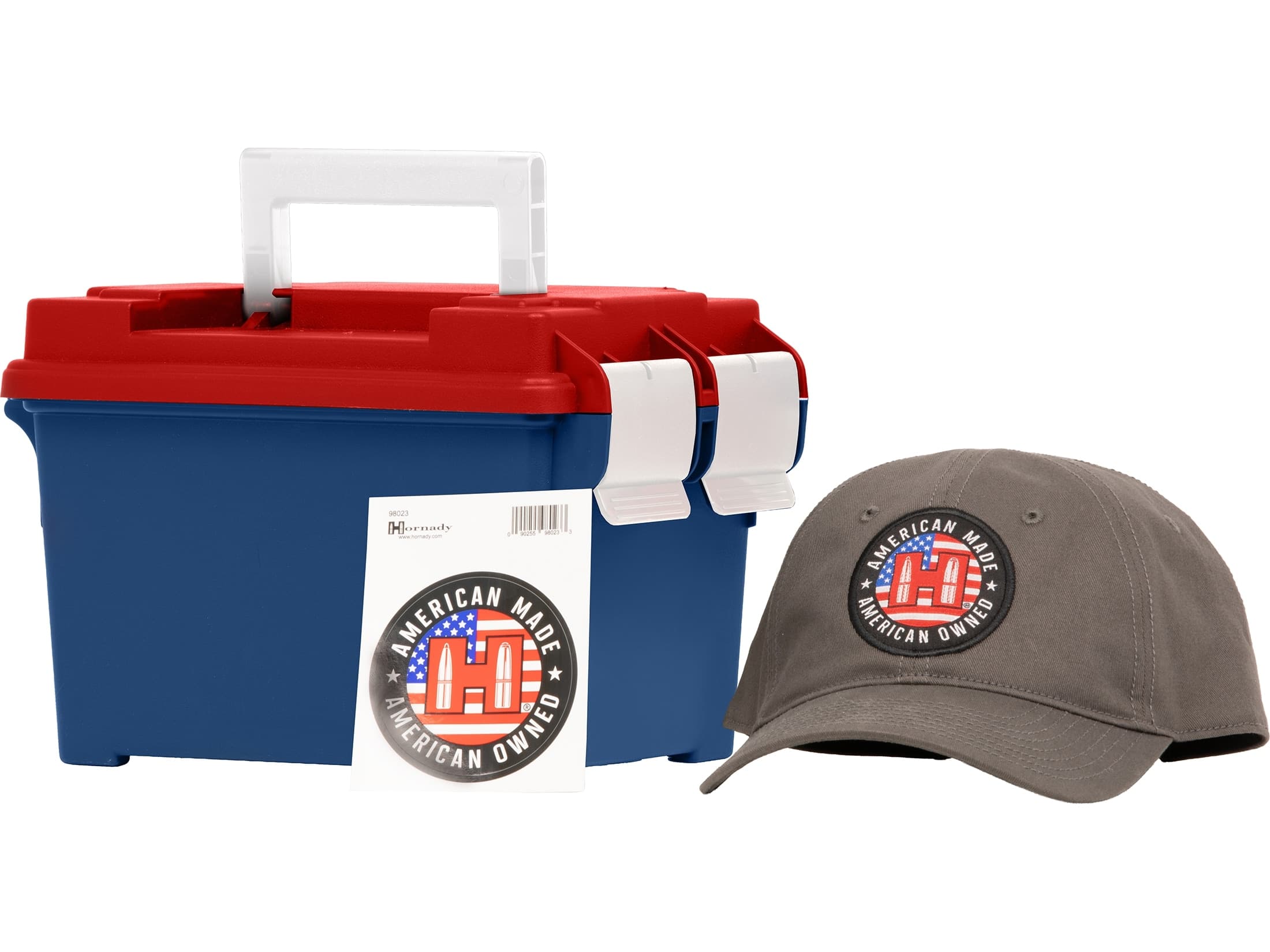 Hornady USA 250th American Gunner 45 ACP Ammo 185 Grain XTP Jacketed Hollow Point Ammo Can of 250 Bulk - image 1
