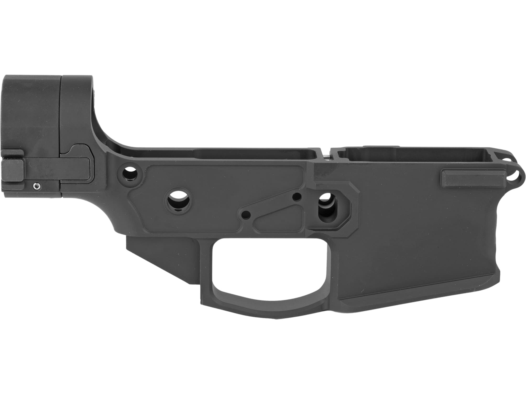 Shield Arms SA-15 Folding Billet AR-15 Stripped Lower Receiver Hard Coat Anodized Black - image 1