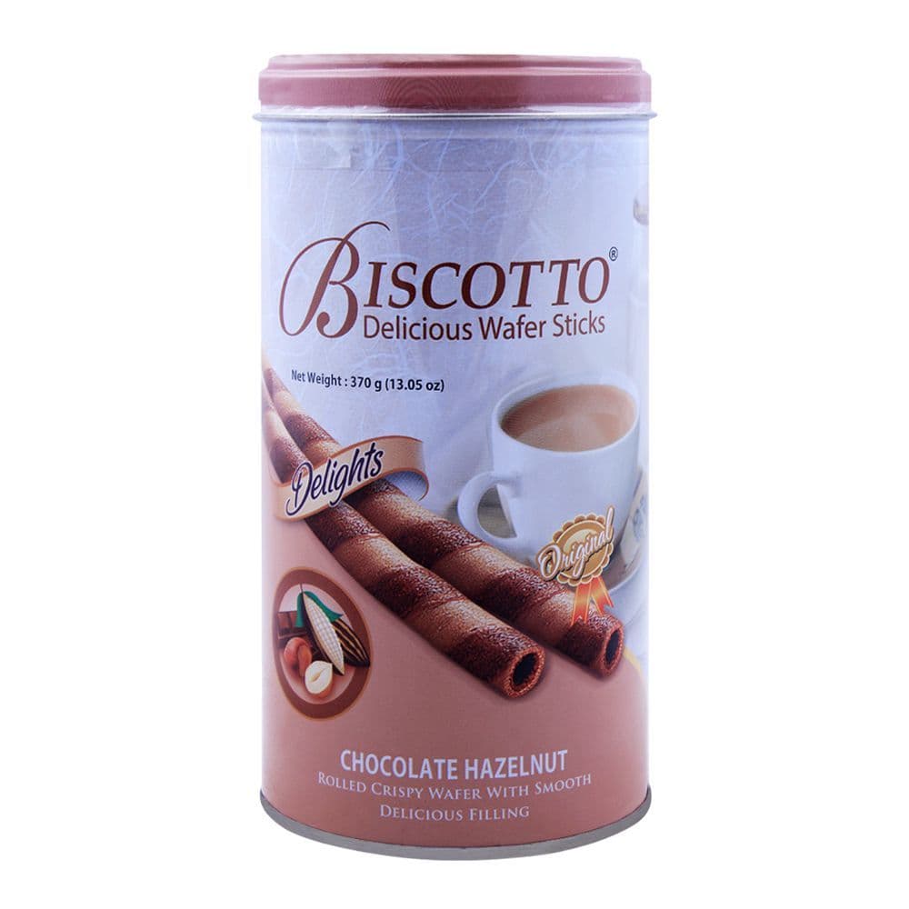 Biscotto Chocolate Hazelnut Wafer Sticks 370gm - image 1