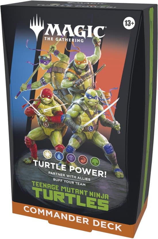 Magic: The Gathering Teenage Mutant Ninja Turtles Commander Deck - Turtle Power! - image 1