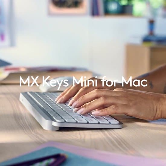 Logitech MX Keys Mini Wireless Bluetooth Keyboard - QWERTY ISO - Graphite - image 1