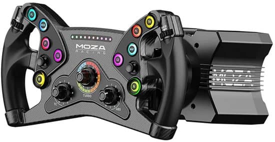 Moza Racing R9 V3 + KS Wheel Bundle – 9 Nm Direct Drive Steering Wheel Set for GT & Open-Wheel Racing - PC - image 1