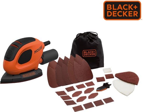 BLACK+DECKER Bew230bc-qs Multi tool with 15 Accessories, 55W, Orange, EU Plug - image 1