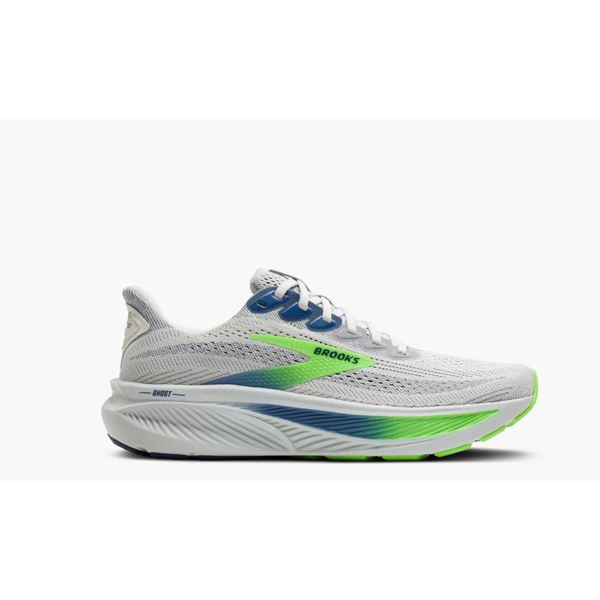 Brooks Ghost 17 Men Oyster Beacon Blue Gecko - image 1