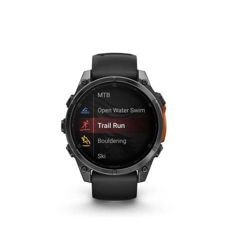 Garmin Fenix 8 - 47mm, AMOLED, Slate Gray With Black Silicone Band - image 1