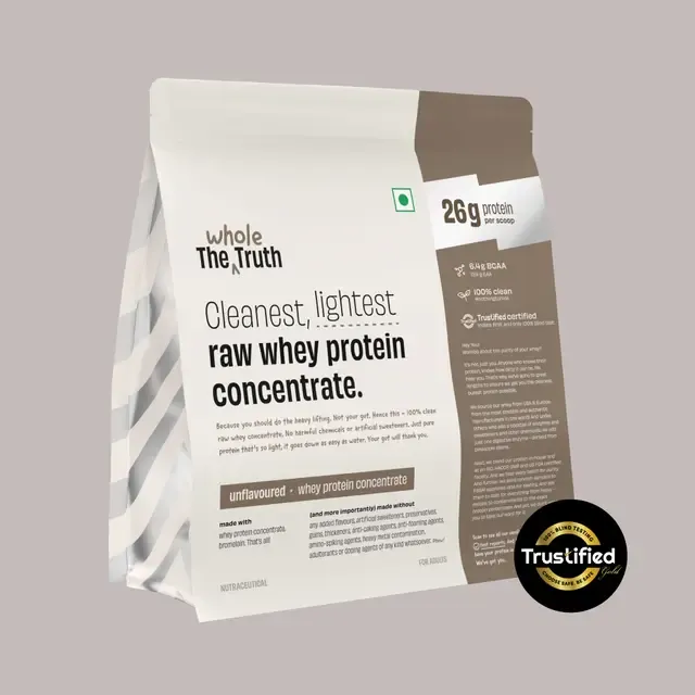 Unflavoured Raw Whey Protein Concentrate 26 g - image 1