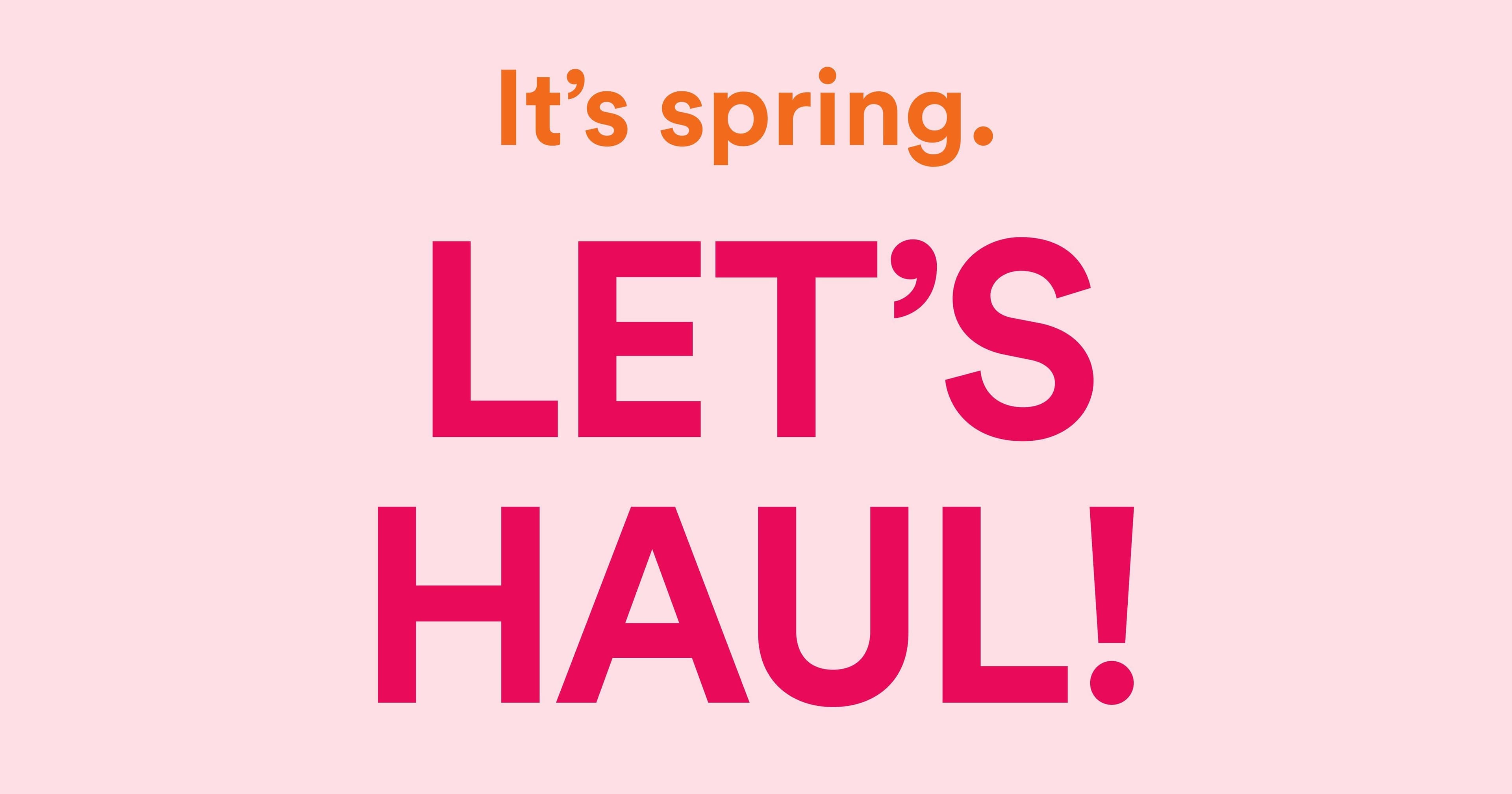 Let's Haul Event - Up to 30% Off - image 1