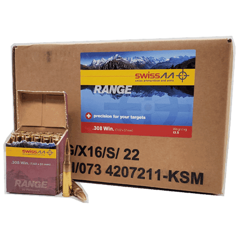 308 Win – Saltech Range 147 Grain Full Metal Jacket – 500 Rounds - image 1