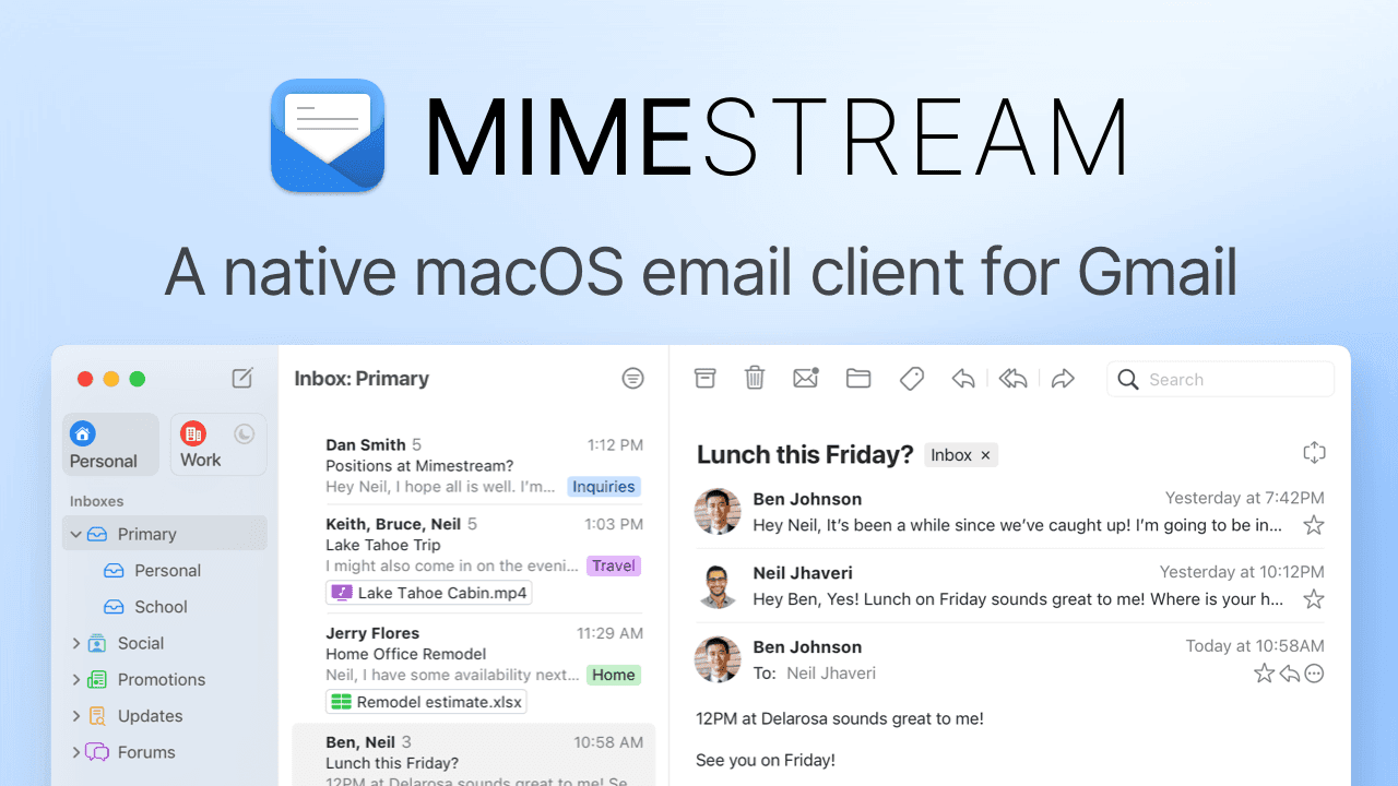 Mimestream - image 1