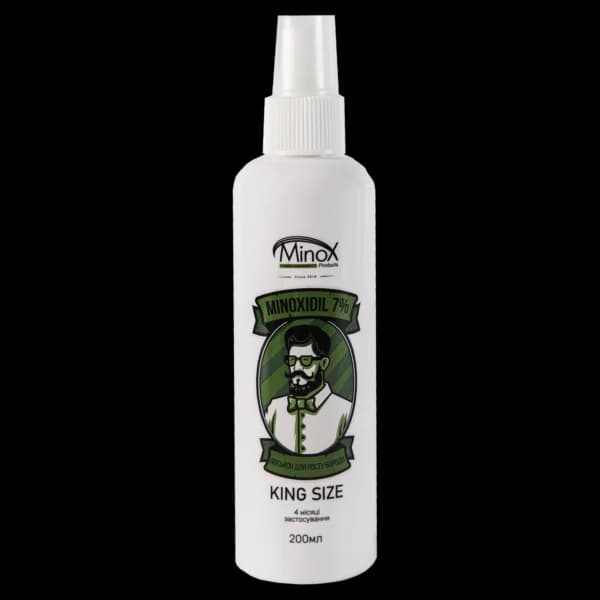 Minoxidil 7% Beard Growth Lotion 200ml - image 1