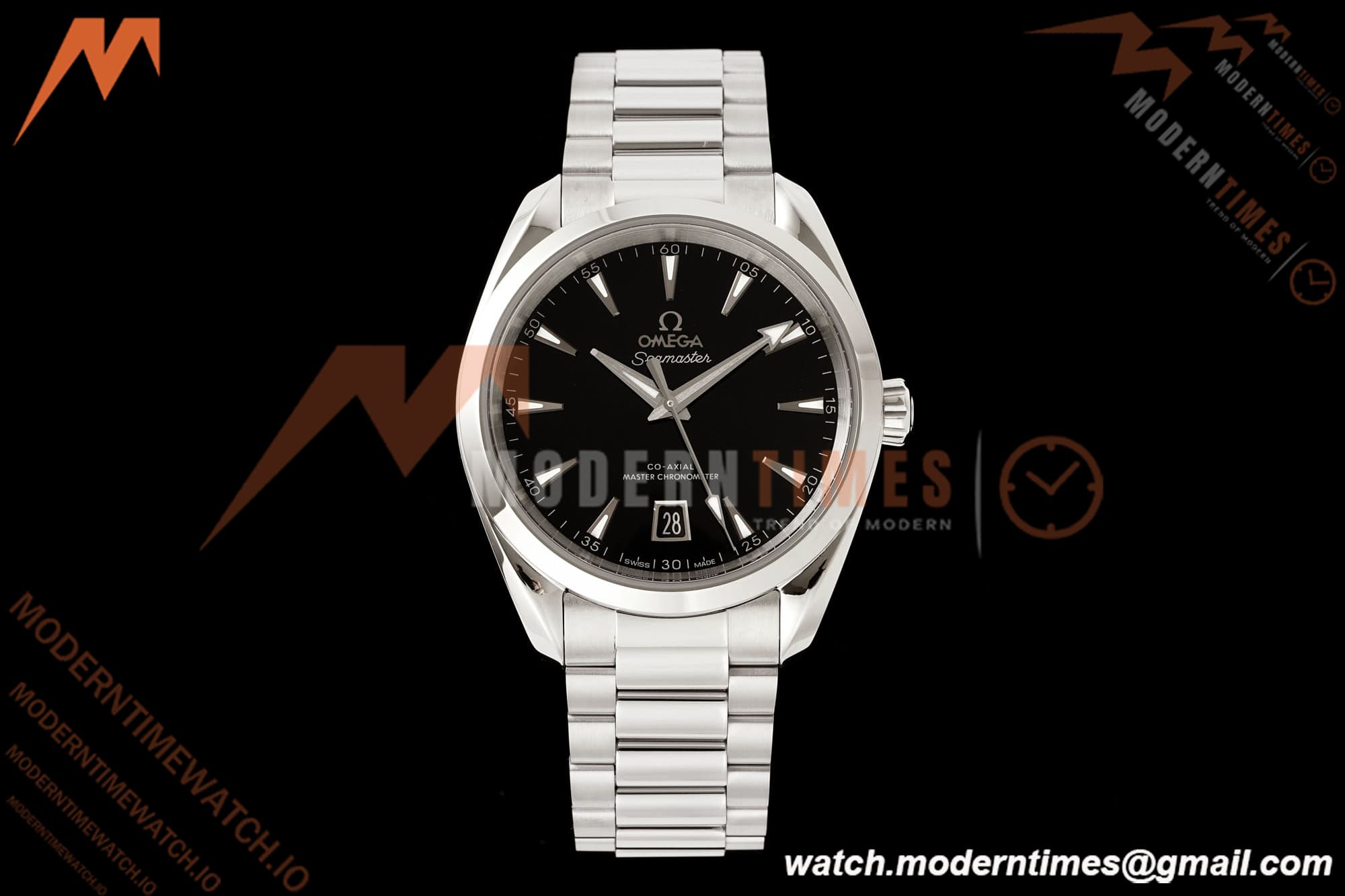 Omega - Seamaster Aqua Terra 150m 38mm SS/SS Black VSF A8800 - image 1