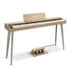 Donner DDP-60 88-Key Semi-Weighted Wooden Upright Digital Piano with 3-Pedal for Beginner - image 1