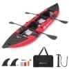 Goplus Inflatable Kayak Set Portable 2-person Kayak with Aluminium Oars EVA Padded Seat - image 1