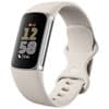 Google Fitbit Charge 6 Fitness Tracker with Heart Rate Monitor & Sleep Tracking – Built-in GPS – Silver/Porcelain - image 1