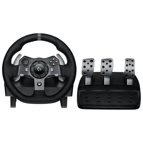Logitech G920 Driving Force Racing Wheel for Xbox/PC - Dark - image 1