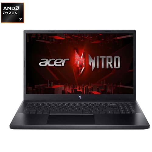 Acer Nitro V 15.6" Gaming Laptop (AMD Ryzen 7 7735HS/16GB RAM/512GB SSD/RTX 4050/Windows 11) - Black - image 1