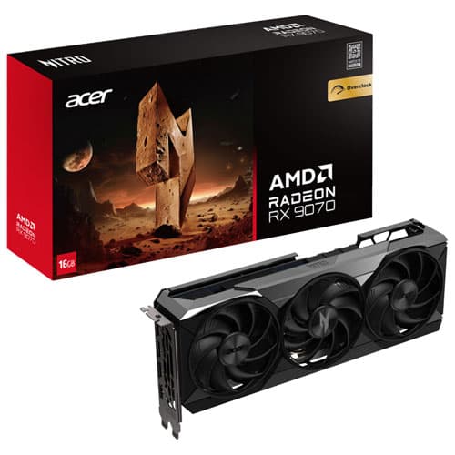 Acer Nitro Radeon RX 9070 OC 16GB GDDR6 Video Card - image 1