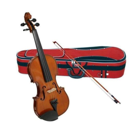 Stentor Student 2 4/4 Full Size Violin Outfit + Case & Bow - image 1