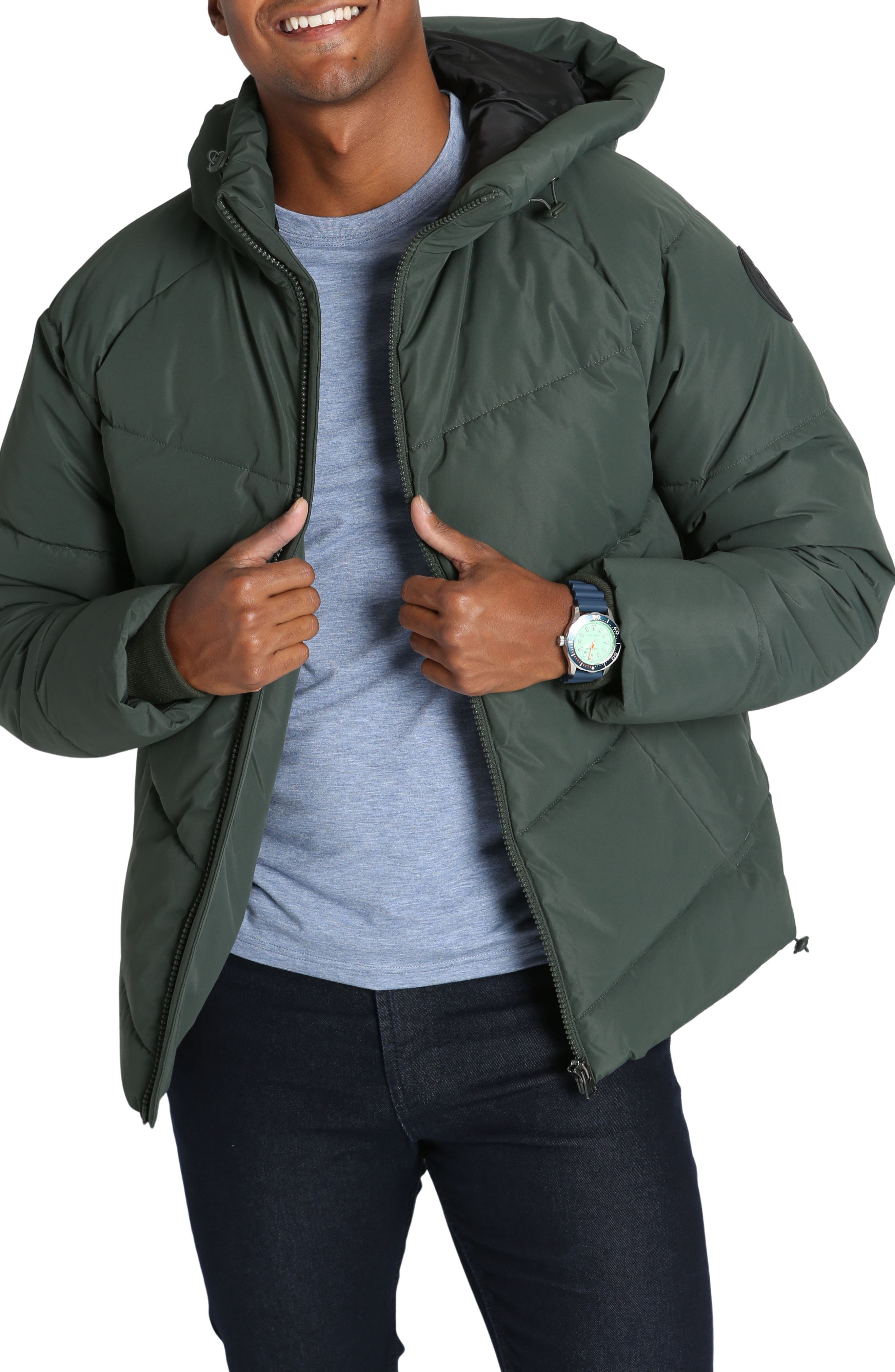 Quilted Hooded Puffer Jacket - image 1