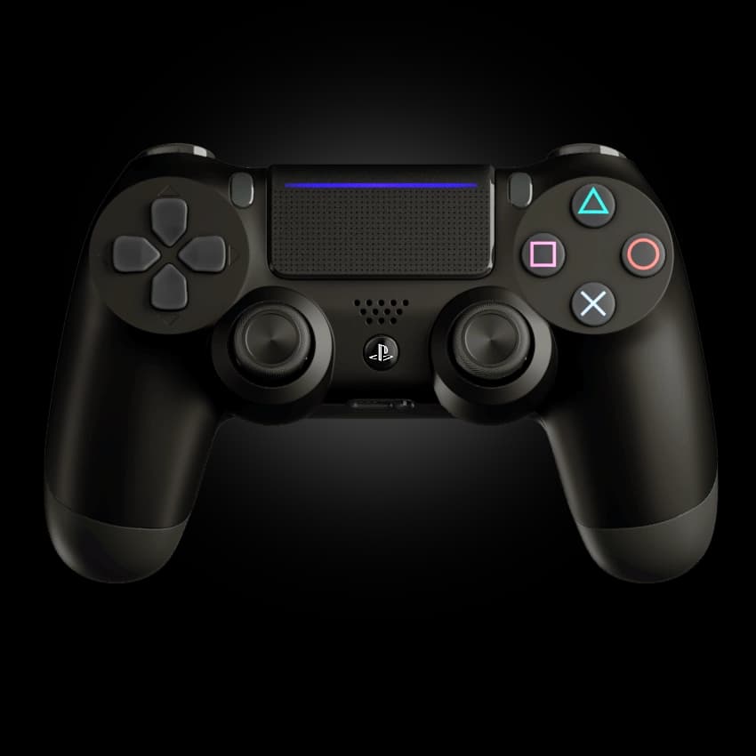 Nagashock Gaming Jet Black PS4 FPS Predator Controller - image 1