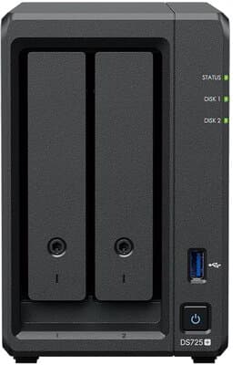 Synology DiskStation DS725+ NAS hálózati adattároló (DS725+8GB) - image 1