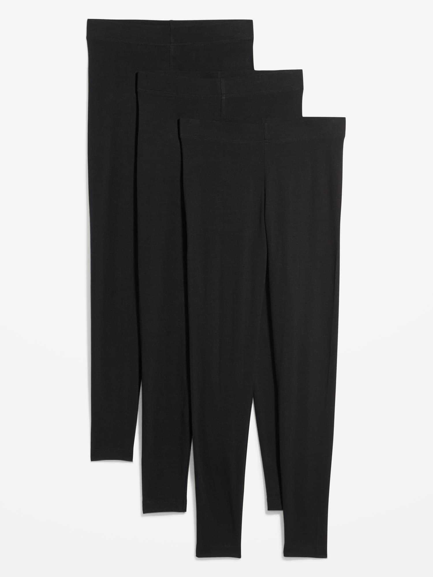 High-Waisted Fashion Layering Leggings 3-Pack - image 1