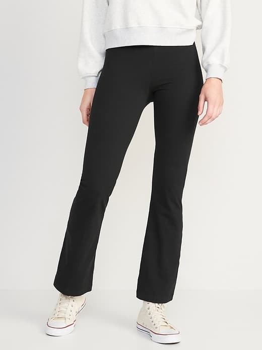 High-Waisted Fashion Flare Leggings - image 1