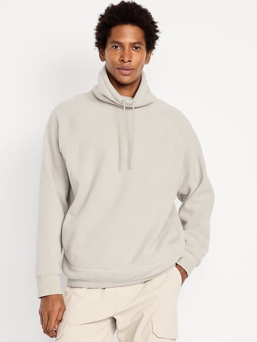 Funnel Neck Microfleece Pullover - image 1