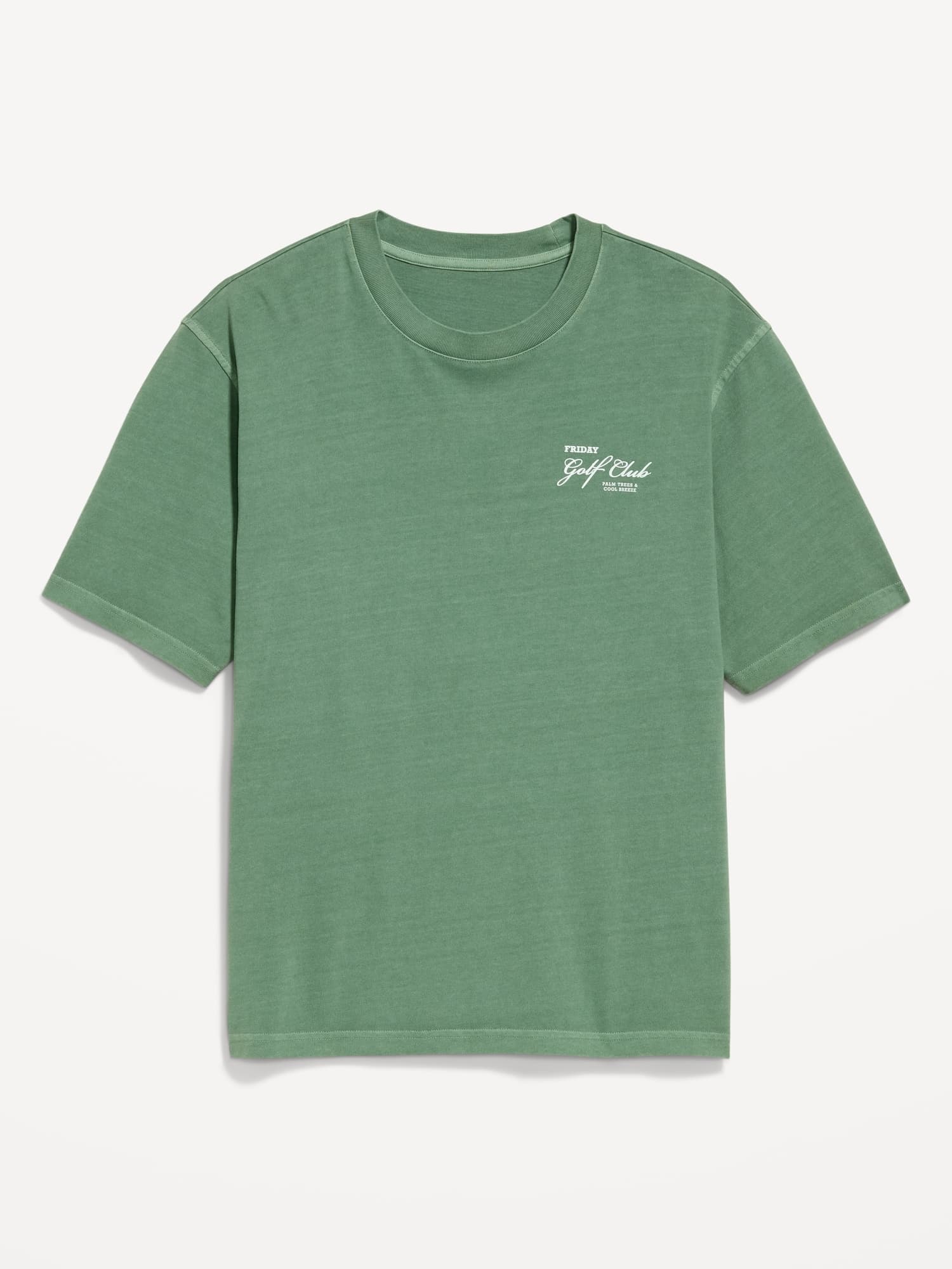 Loose Heavyweight Graphic T-Shirt - image 1
