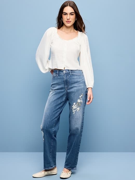 High-Waisted OG Loose Jeans - image 1