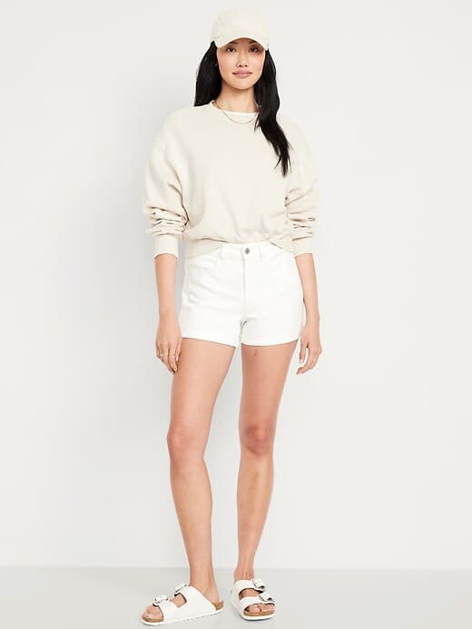 Old Navy High-Waisted Wow Jean Shorts 3-inch inseam - image 1