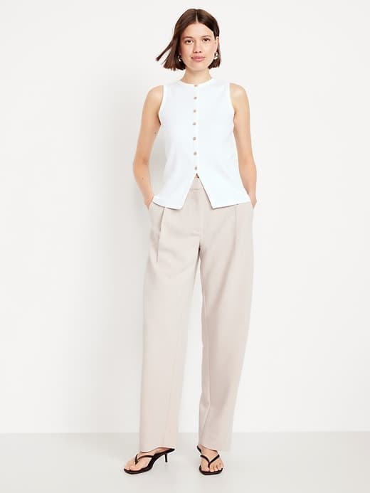 High-Waisted Taylor Barrel Ankle Pants - image 1