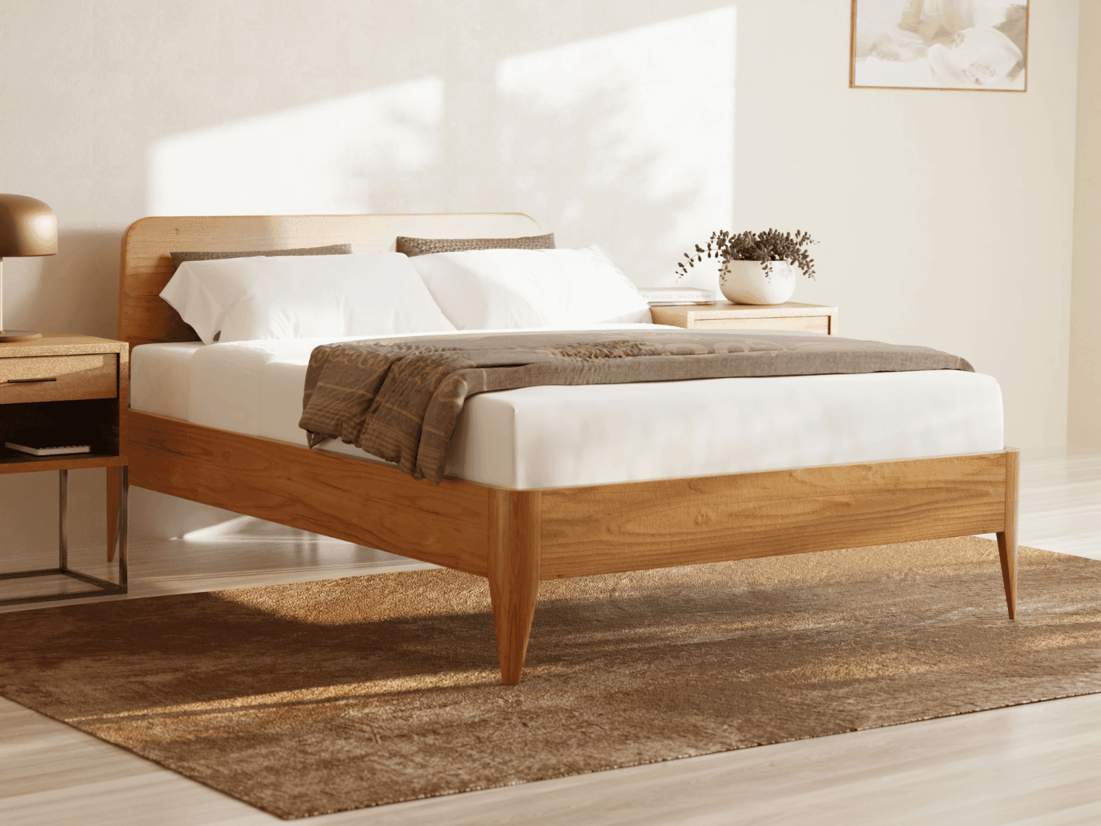 Origin Timber Wooden Bed Frame - image 1