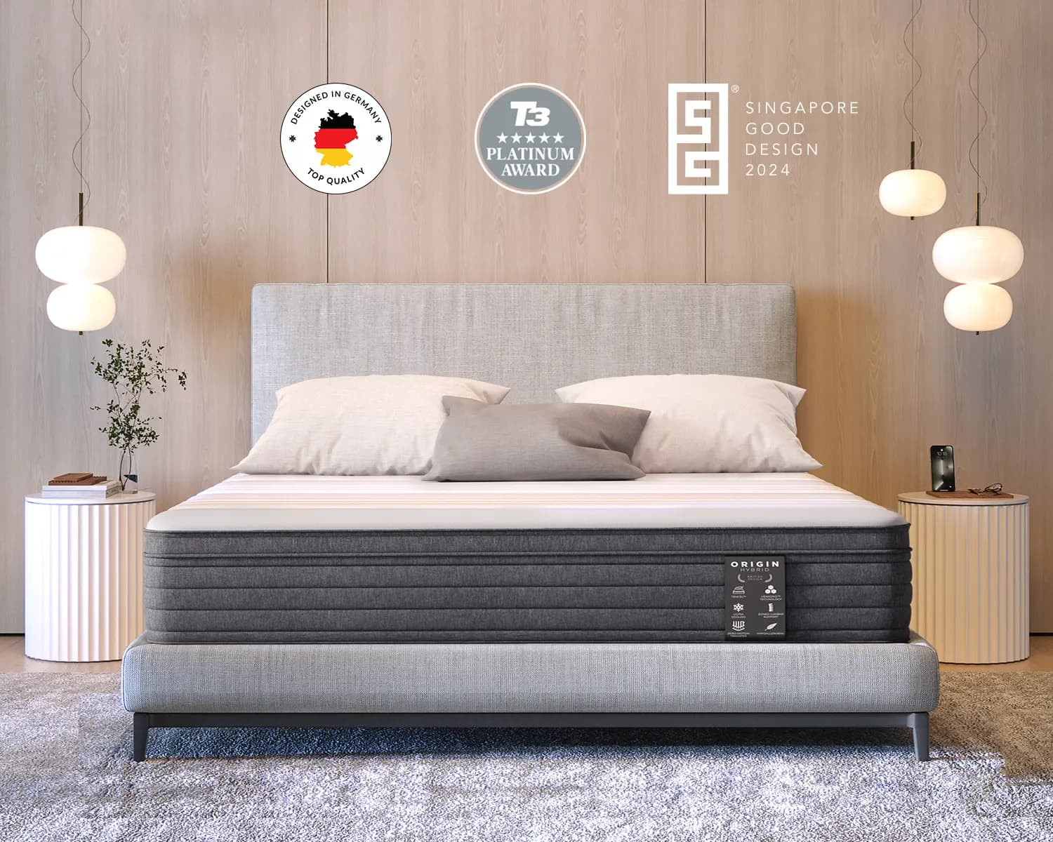 Origin Hybrid Mattress - image 1