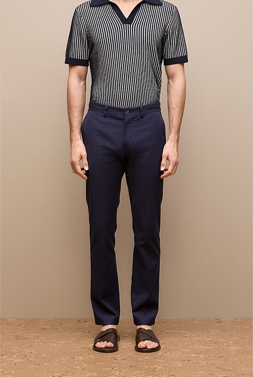 Tailored Fit Dobby Twill Pant - image 1