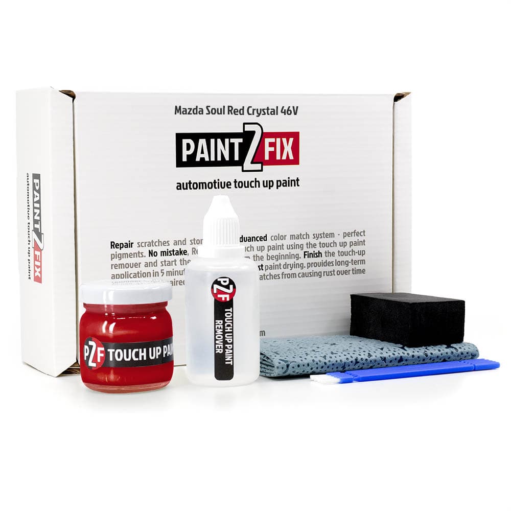 Mazda 46V Soul Red Crystal Touch Up Paint Kit - Scratch Repair - image 1