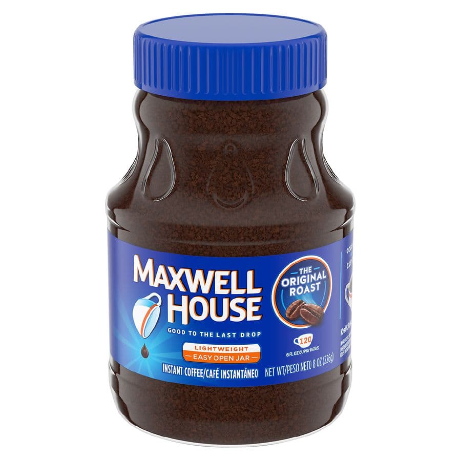 Maxwell House Original Roast Ground Instant Coffee, Caffeinated Regular - image 1