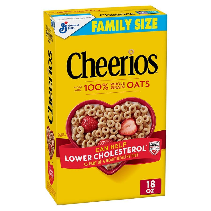 Cheerios Family Size Cereal, 18.0 oz - image 1