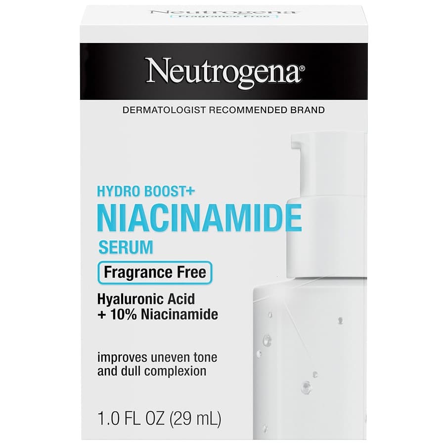 Neutrogena Hydro Boost+ Niacinamide Unscented Face Serum - image 1