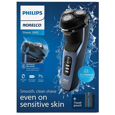 Philips Norelco Shaver 3600 (S3243/91) Storm Blue - image 1